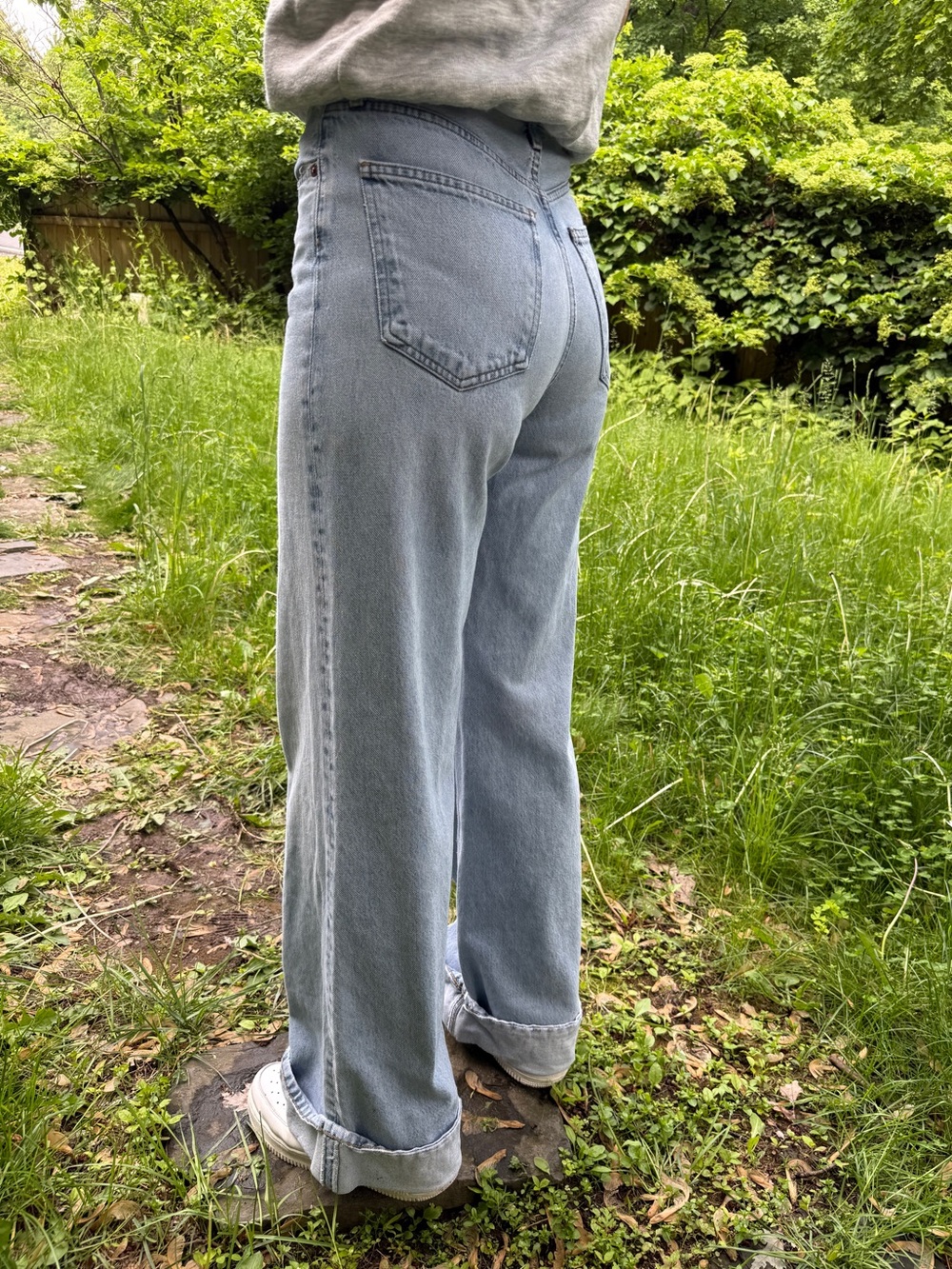 Agolde Dame Baggy Jeans, size 25